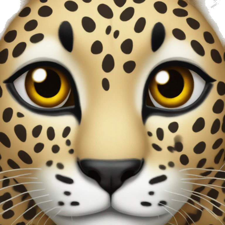  Leopard heart emoji