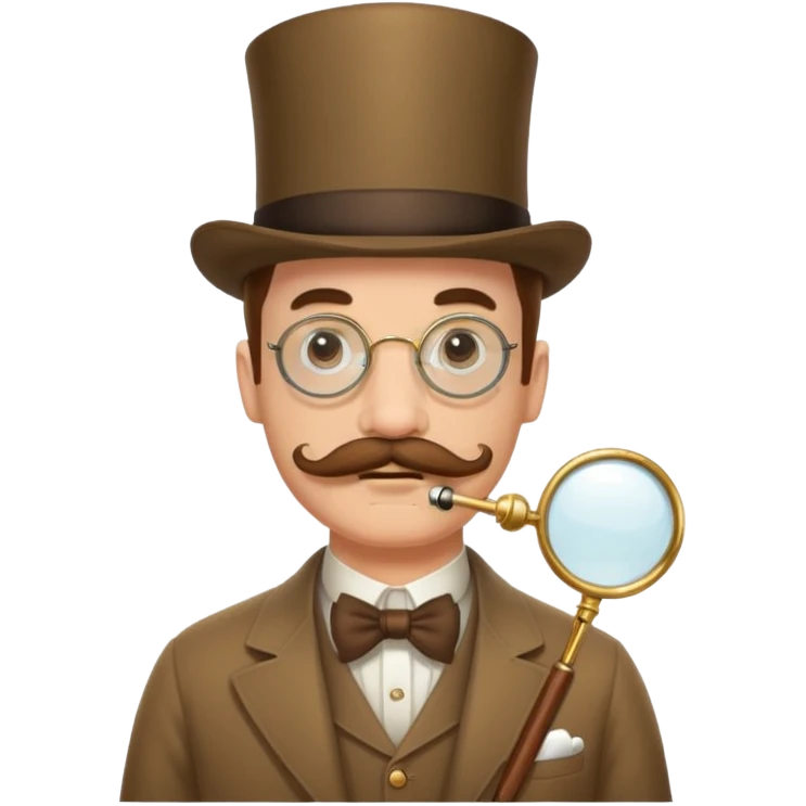 mustache monocle movember emoji