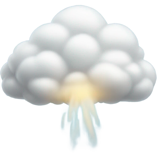 very light fluffy cloud  emoji