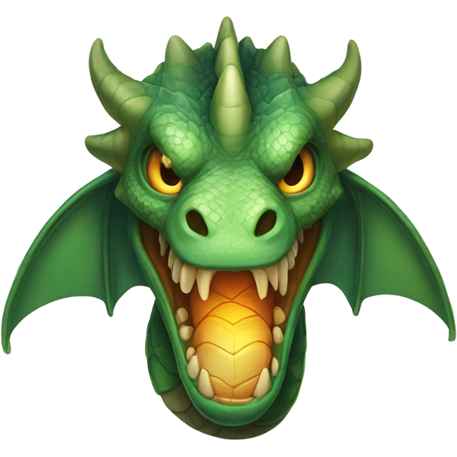 Dragon snake emoji
