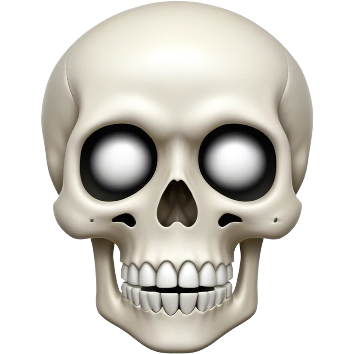 shocked skull emoji