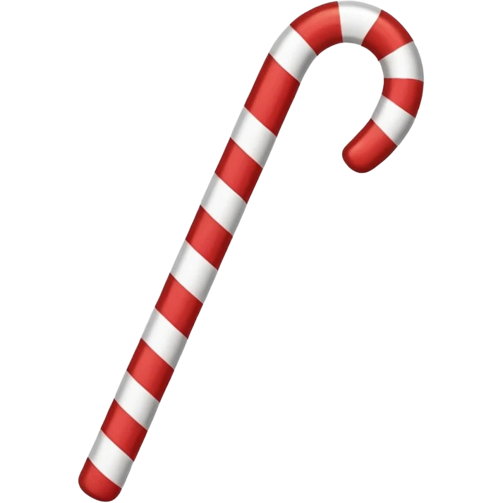 Candy white and red emoji