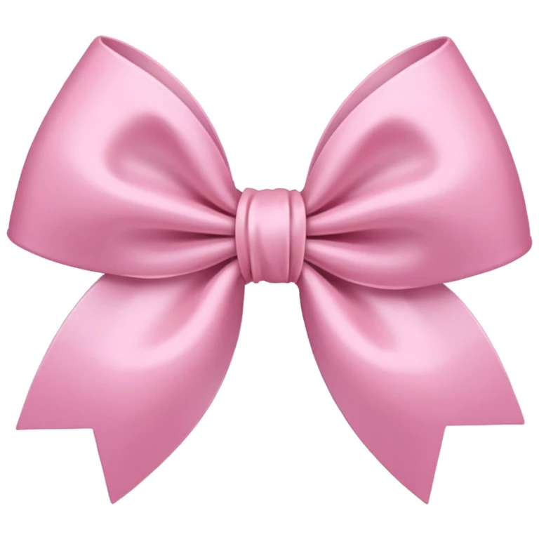 sakura bow with double loops emoji