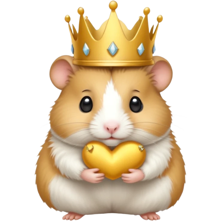 princess hamster emoji