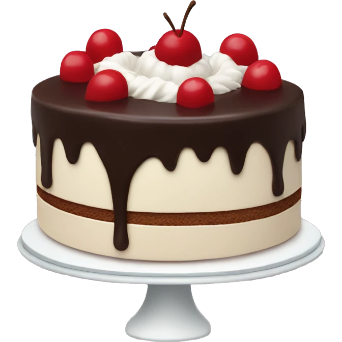 Black Forest cake emoji