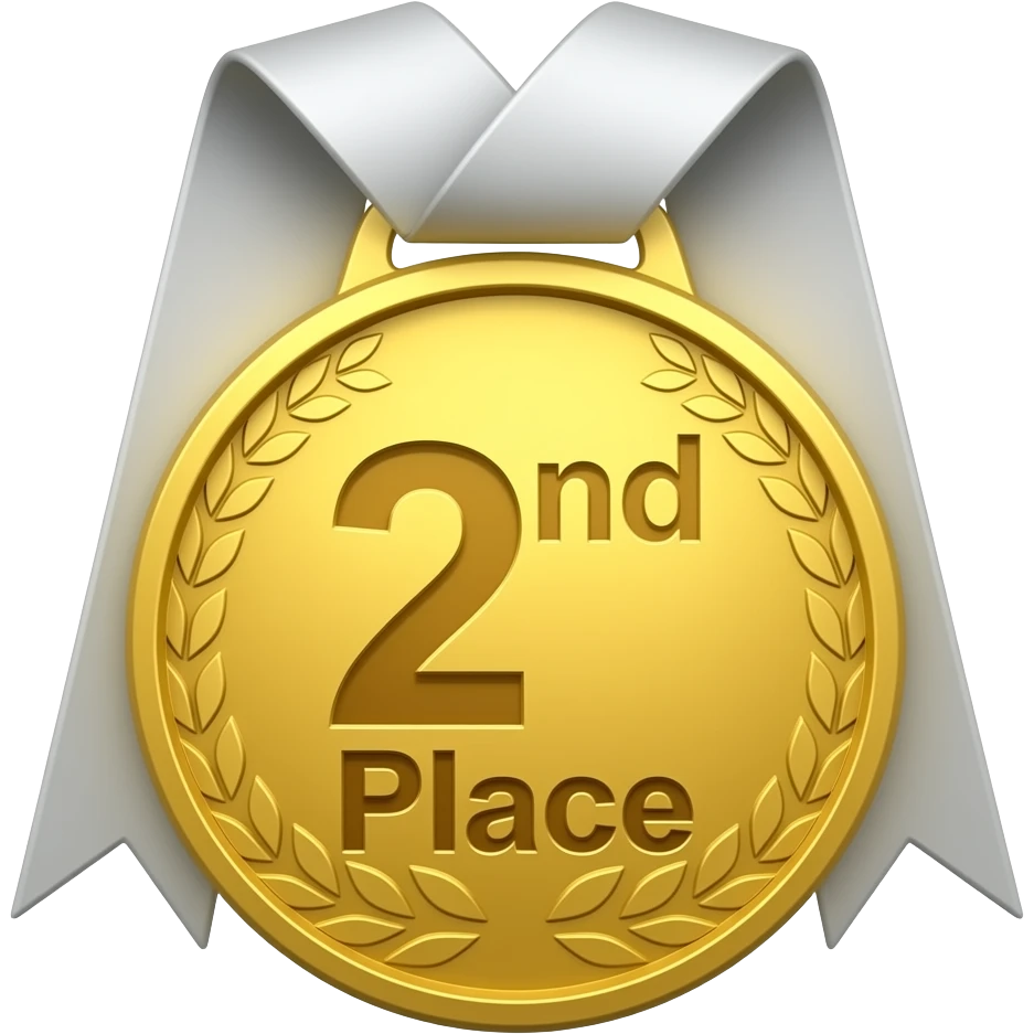2nd Place Medal emoji