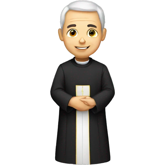 Catholic priest emoji