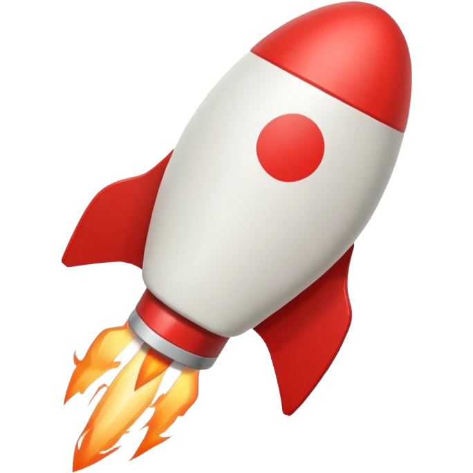 ping pong rocket emoji