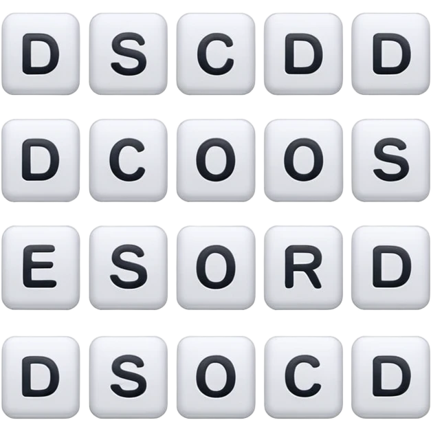 letters CGF in white, modern easy-to-read font, minimalist friendly look, simple clean emoji for Discord, transparent background, sized for 128x128 emoji