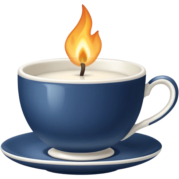 stylishteacup candle emoji