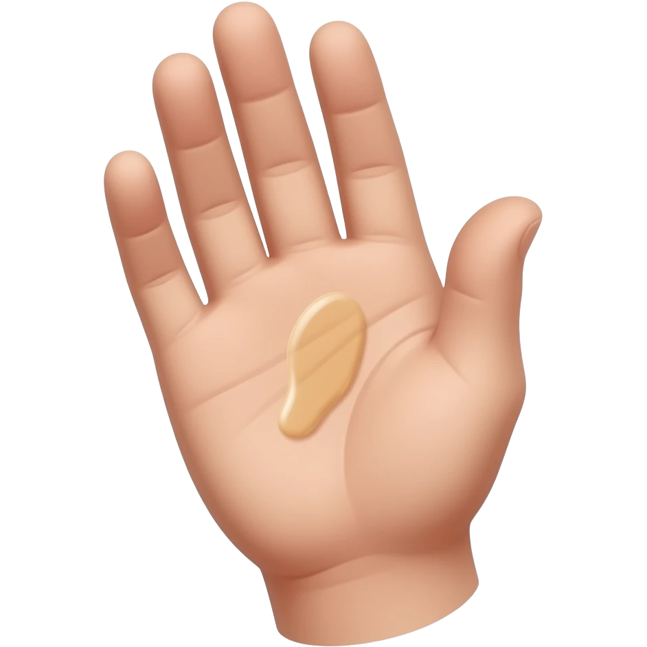 oil on skin emoji