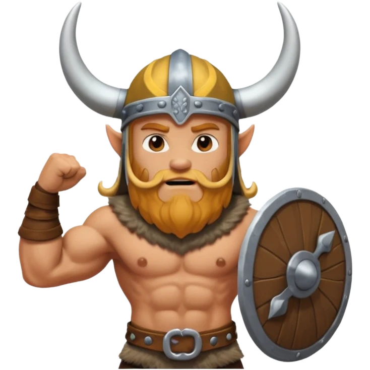 twerking viking shaking bum emoji