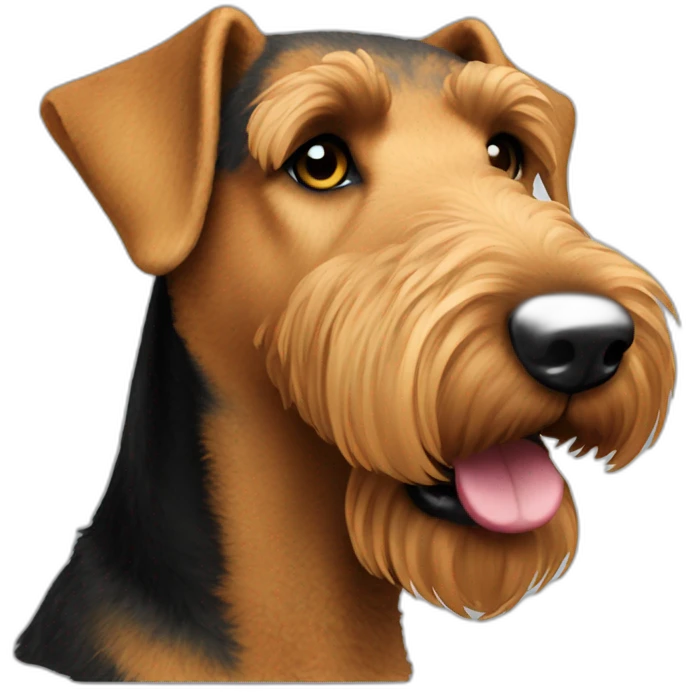 Airedale emoji