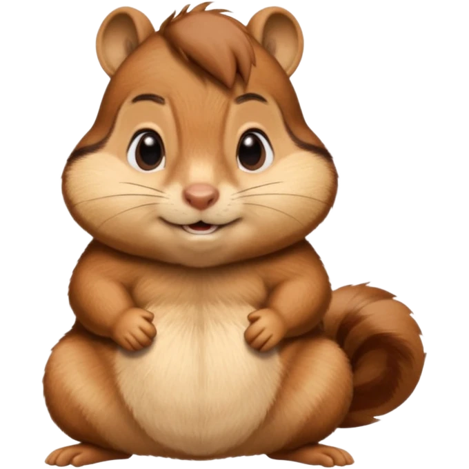 Chipmunk theodore from alvin and the chimpmunks VERY FAT emoji