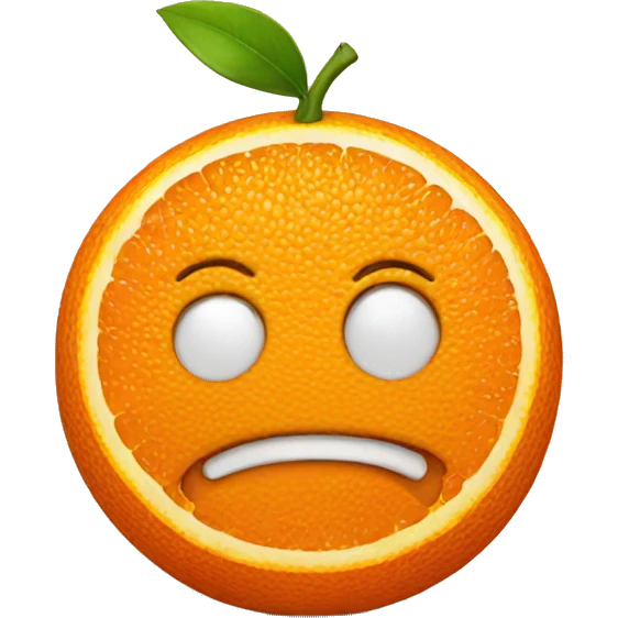 orange emoji