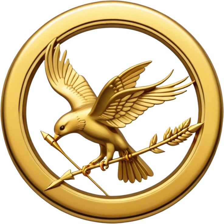 Mockingjay Pin emoji