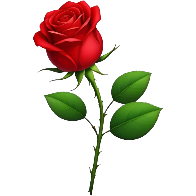 red rose emoji