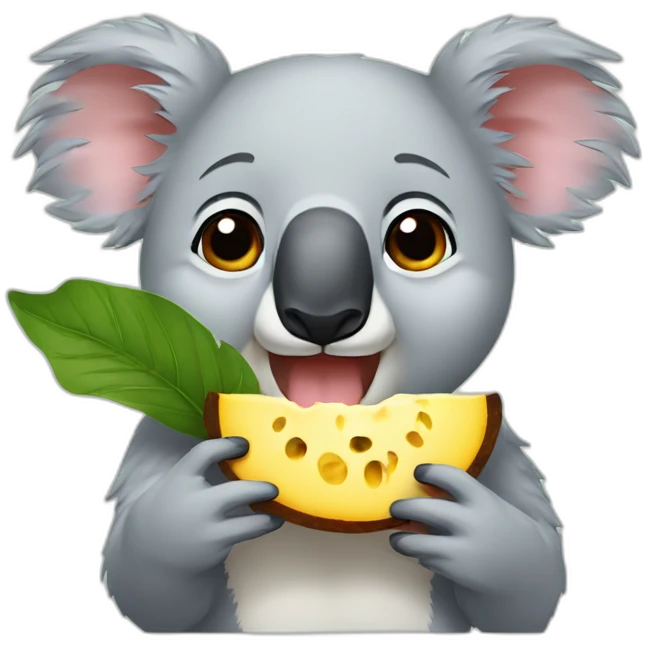 koala eat emoji