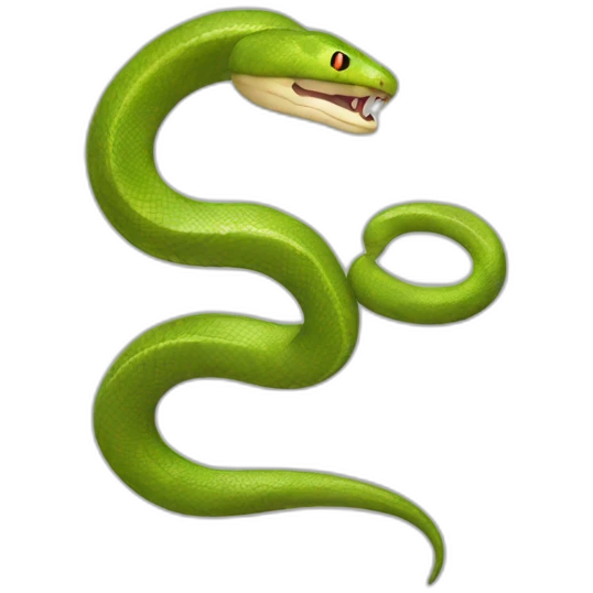 snake legs emoji