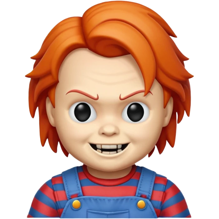 Un emojin de chuky emoji