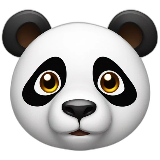 panda rojo emoji
