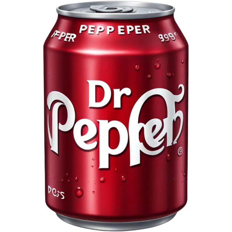 Dr Pepper can emoji