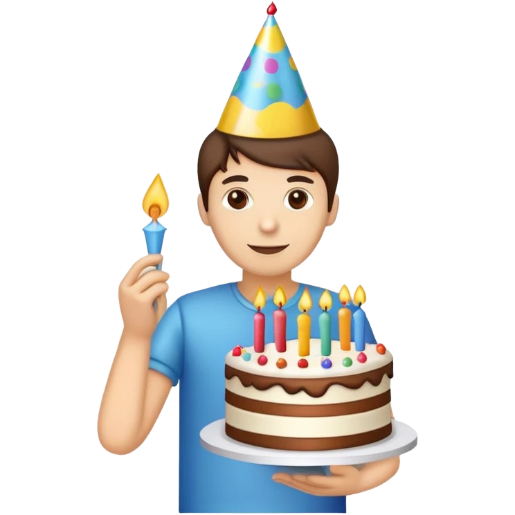 Happy birthday emoji