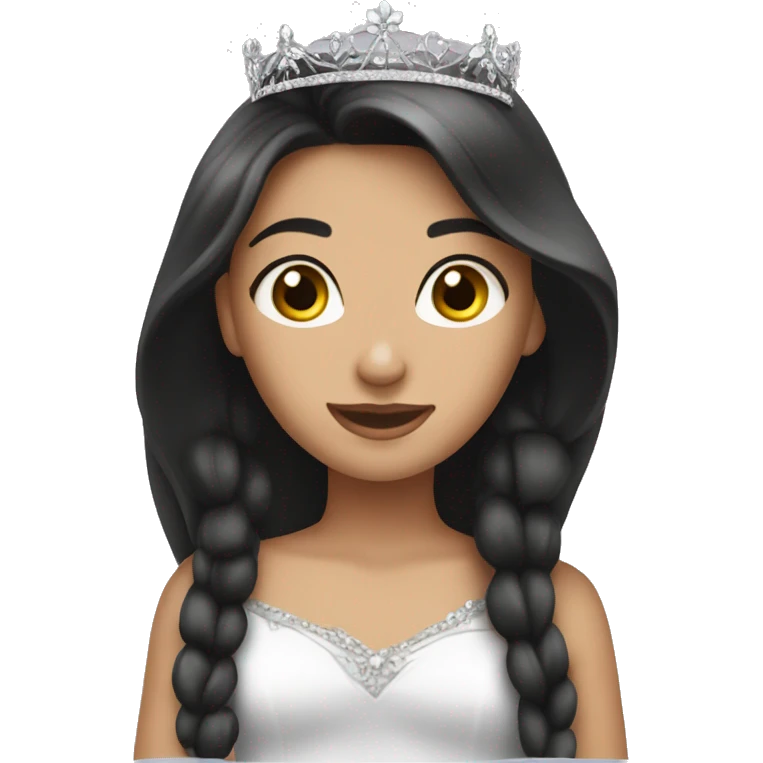 Fair-skin-elegant-girl-with-long-dark-hair-with-tiara emoji