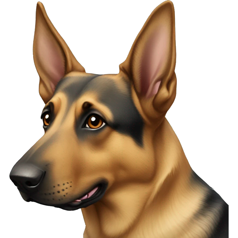 German shepherd doberman mix emoji