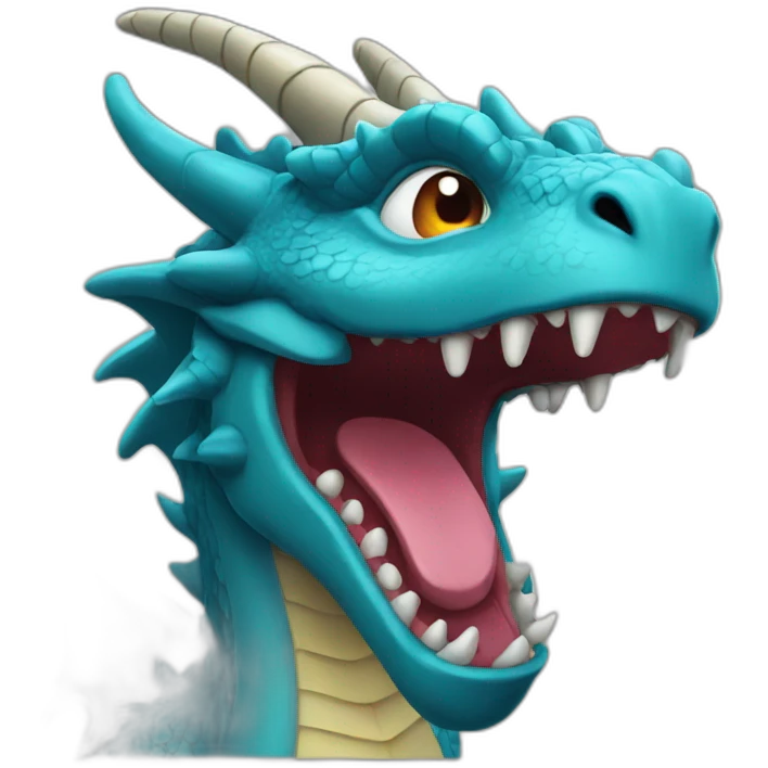 dragon speaking emoji