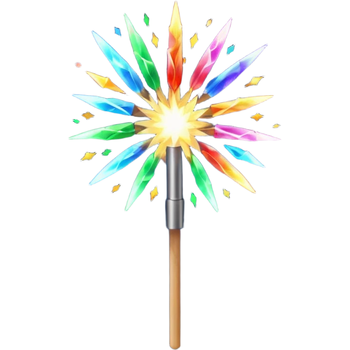 sparkler on a stick emoji