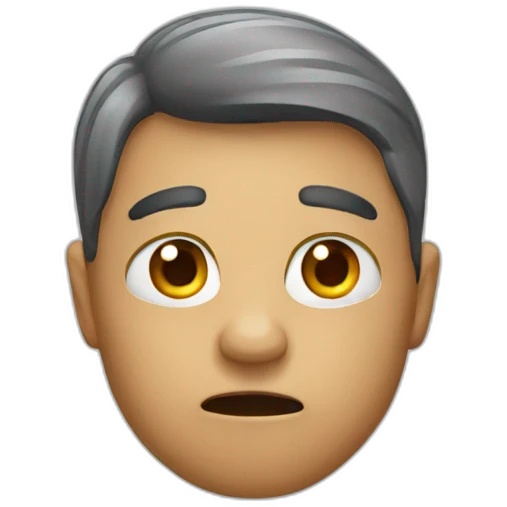 nervous emoji