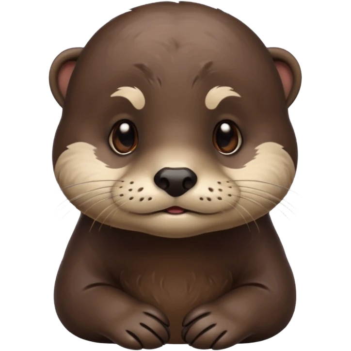 Sad otter  emoji
