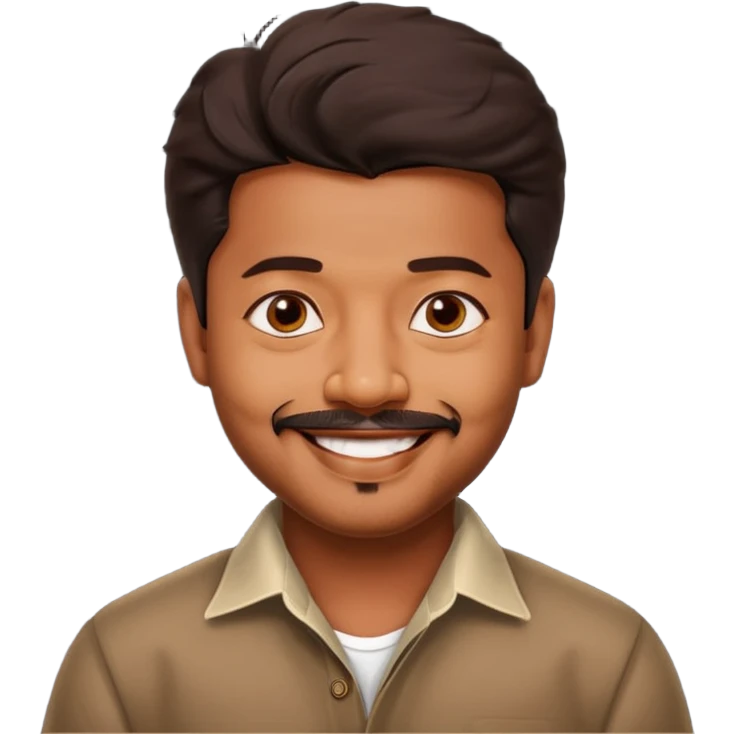 Vijay Thalapathy Tamil  emoji