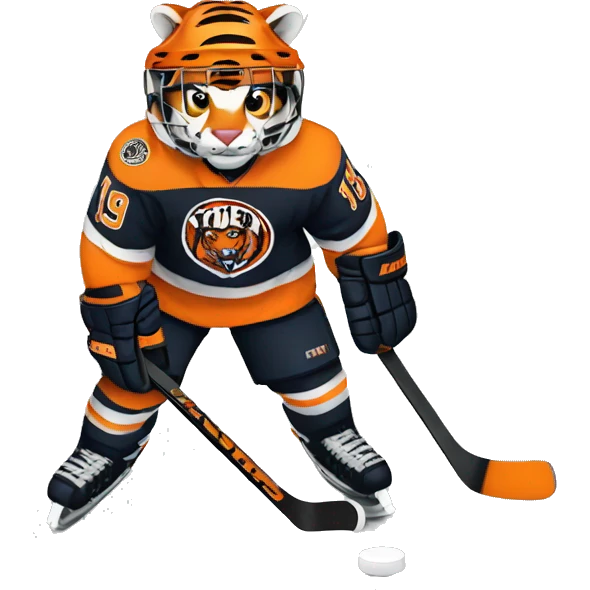 tiger hockey emoji