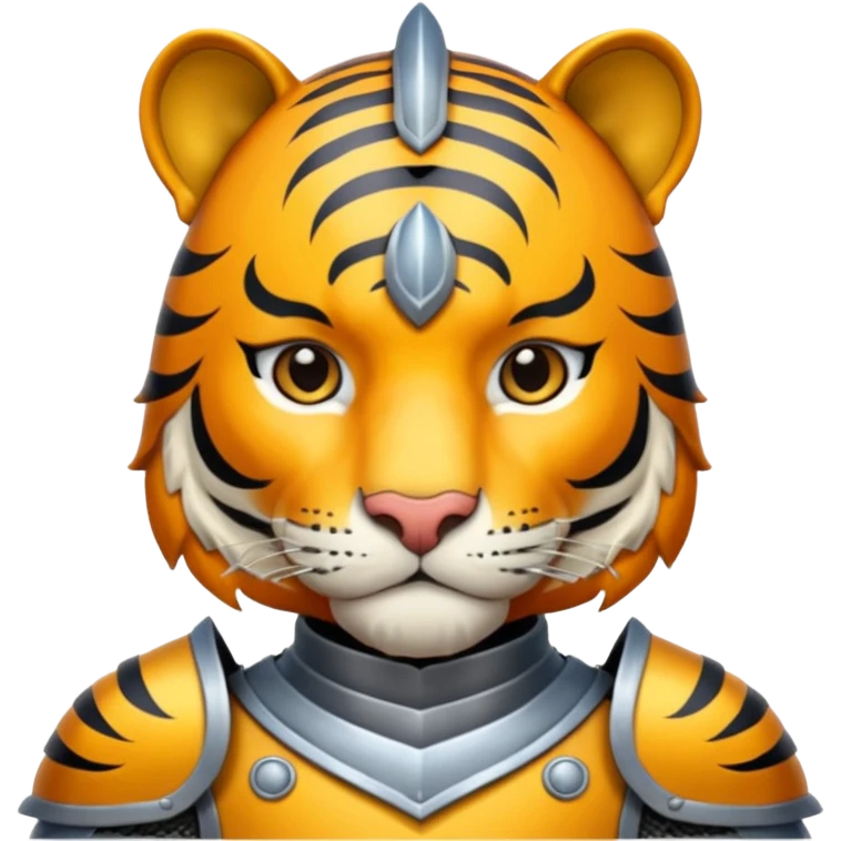 tiger knight portrait emoji
