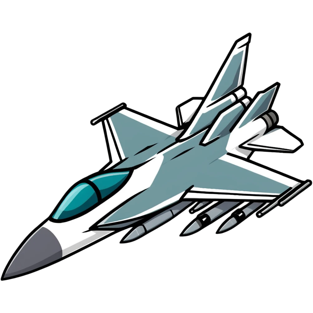 fighter jet emoji