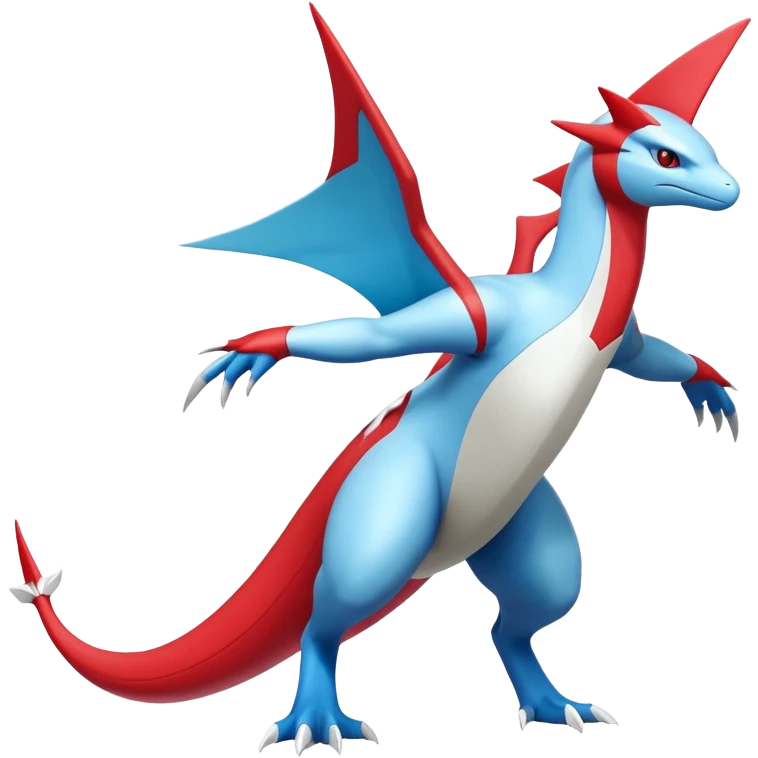 Latias-Salamence-Koraidon-Fakémon-hybrid-creature (full body)  emoji