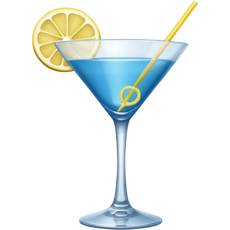blue martini emoji