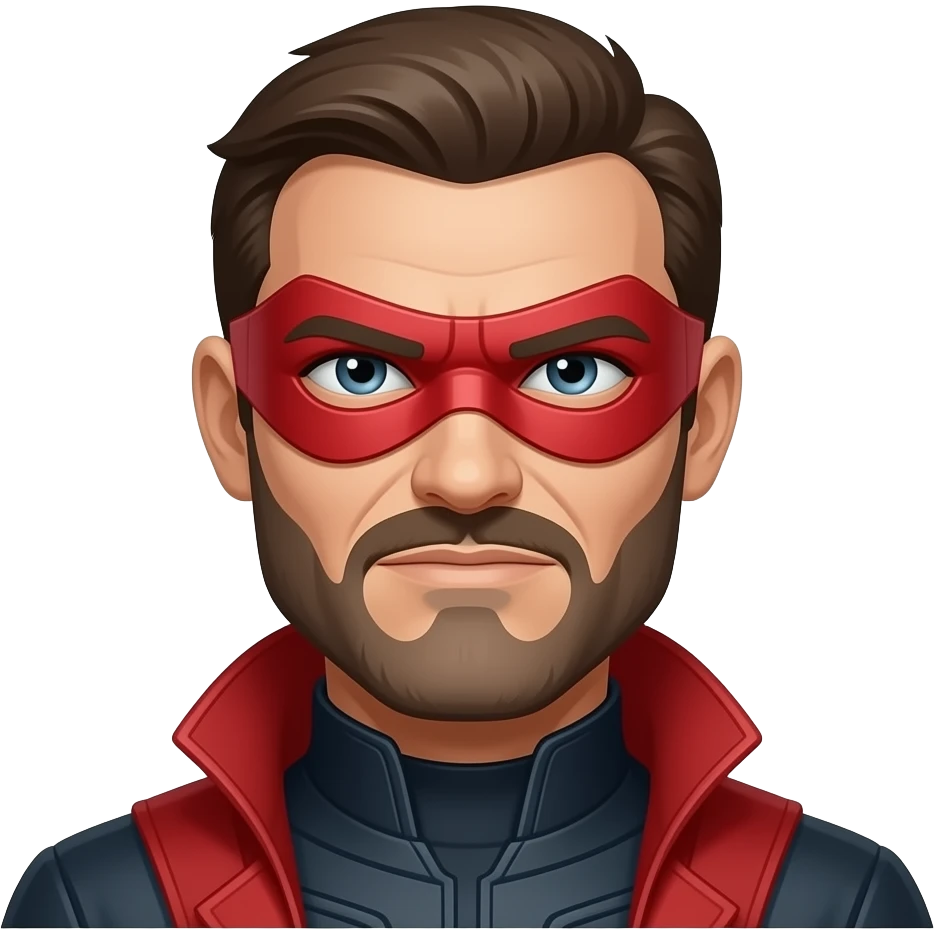 cyclops from x men with iconic cyclops red visor emoji