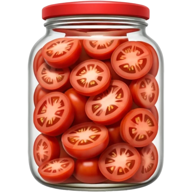 Tomato Pickles in red cour emoji