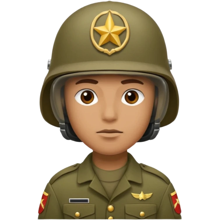 A soldier in war  emoji