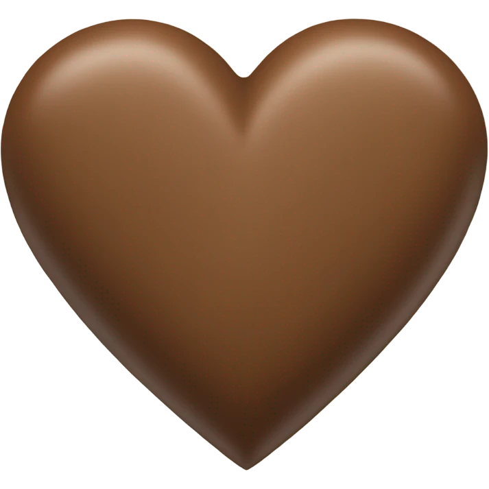 brown heart emoji