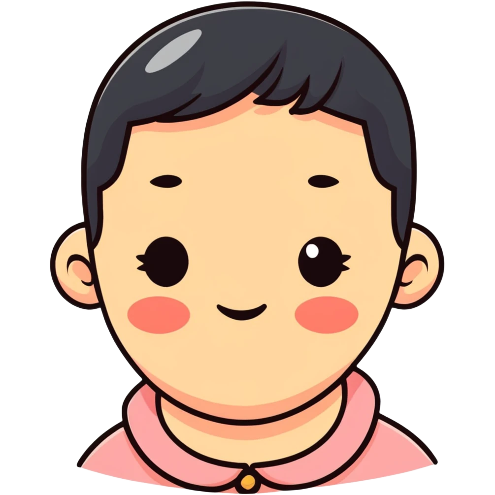 person with blushing cheeks emoji