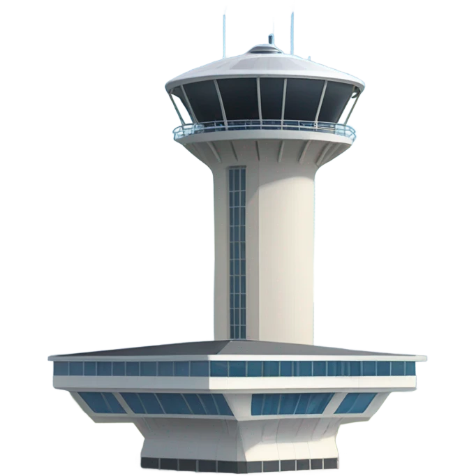 New york kennedy air traffic control tower emoji