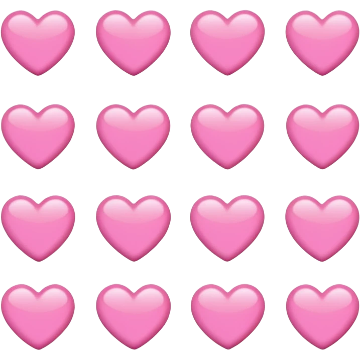 Girly stuff pink emoji