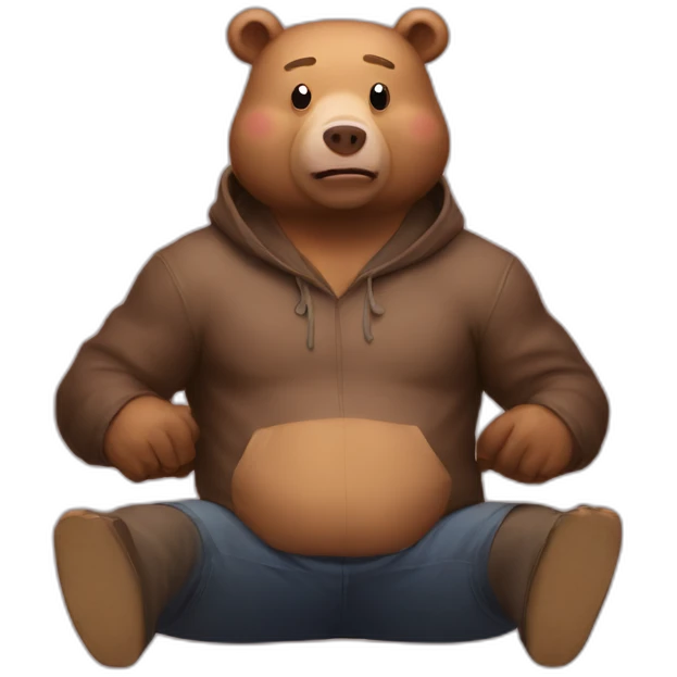 man bear pig emoji