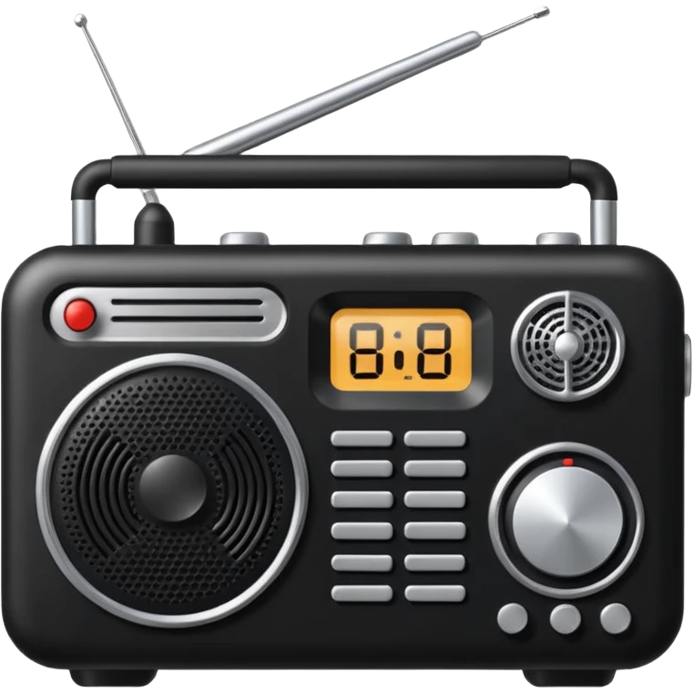 modern new radio emoji