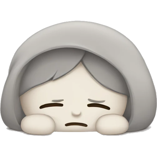 sleepy emoji