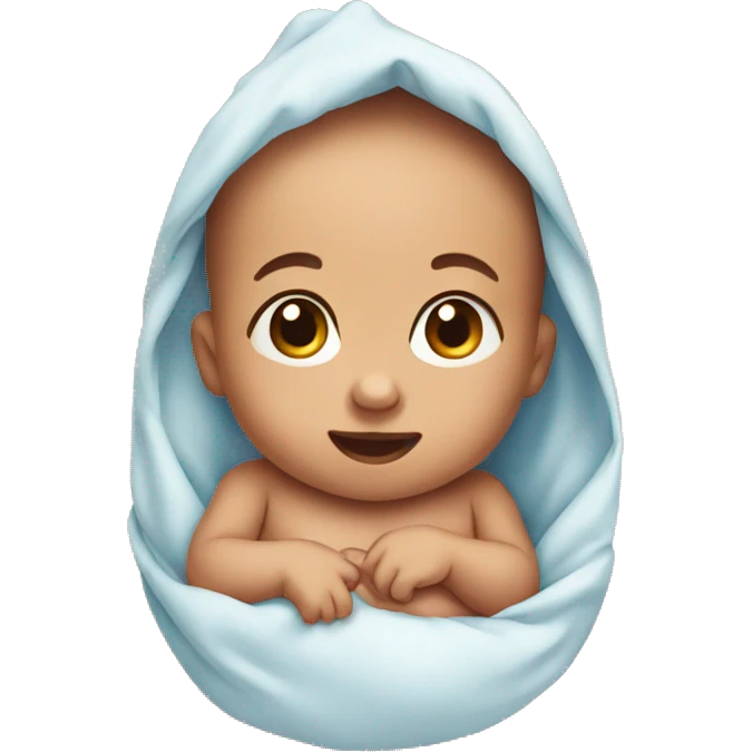 New born baby emoji